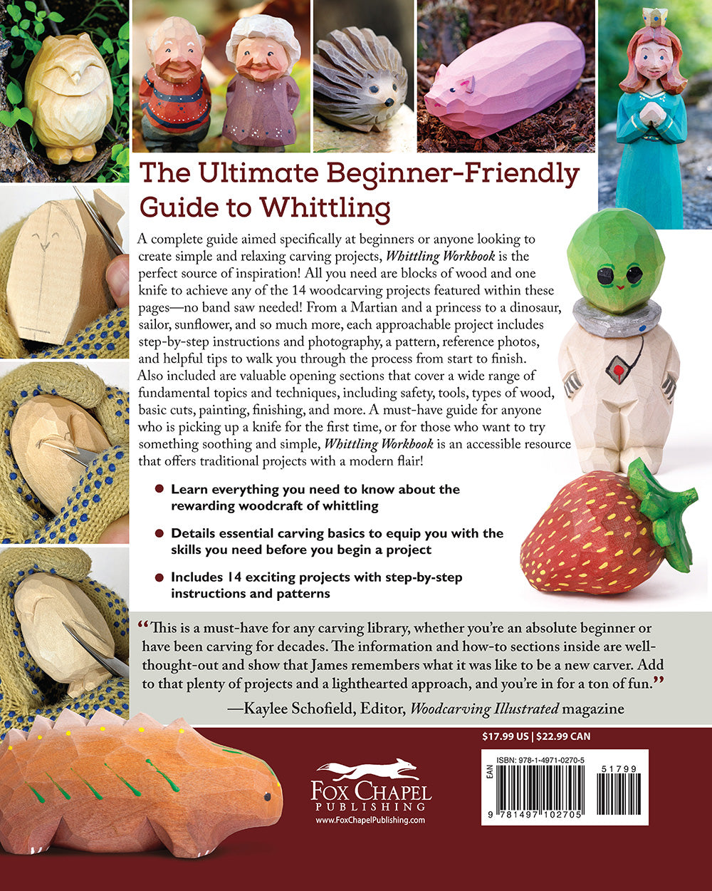 Whittling Workbook - Fox Chapel Publishing Co.