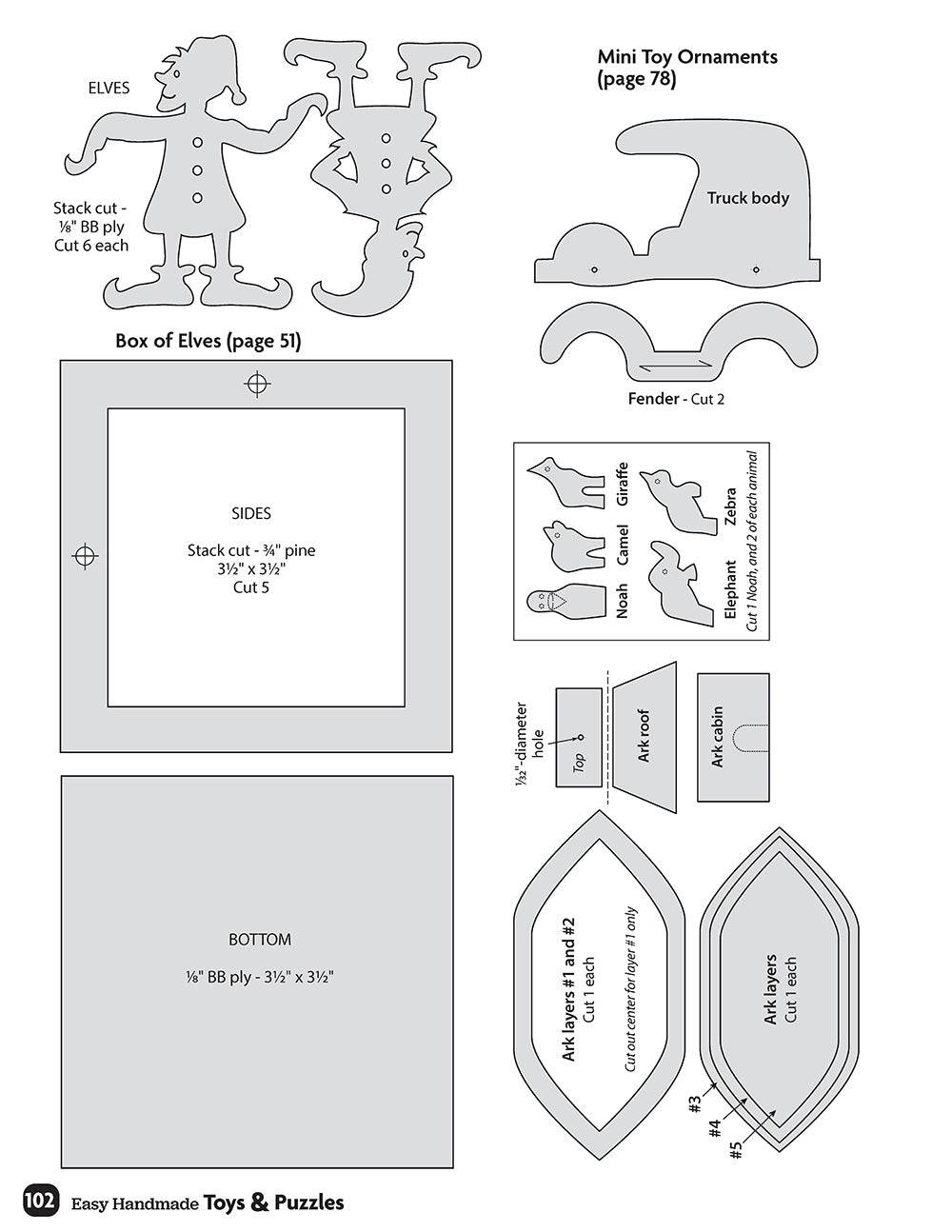 Easy Handmade Toys & Puzzles - Fox Chapel Publishing Co.