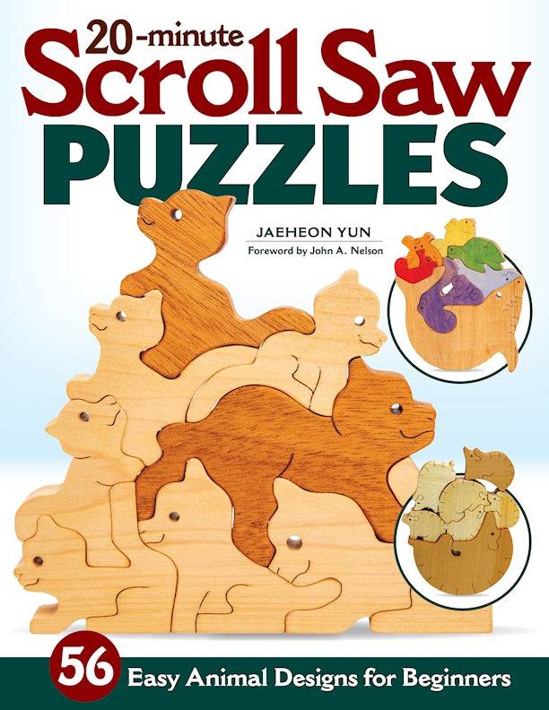 20-Minute Scroll Saw Puzzles - Fox Chapel Publishing Co.