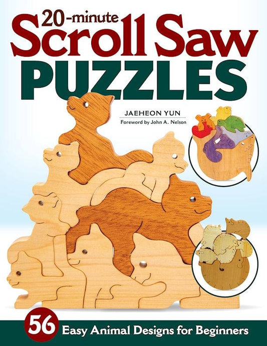 20-Minute Scroll Saw Puzzles - Fox Chapel Publishing Co.