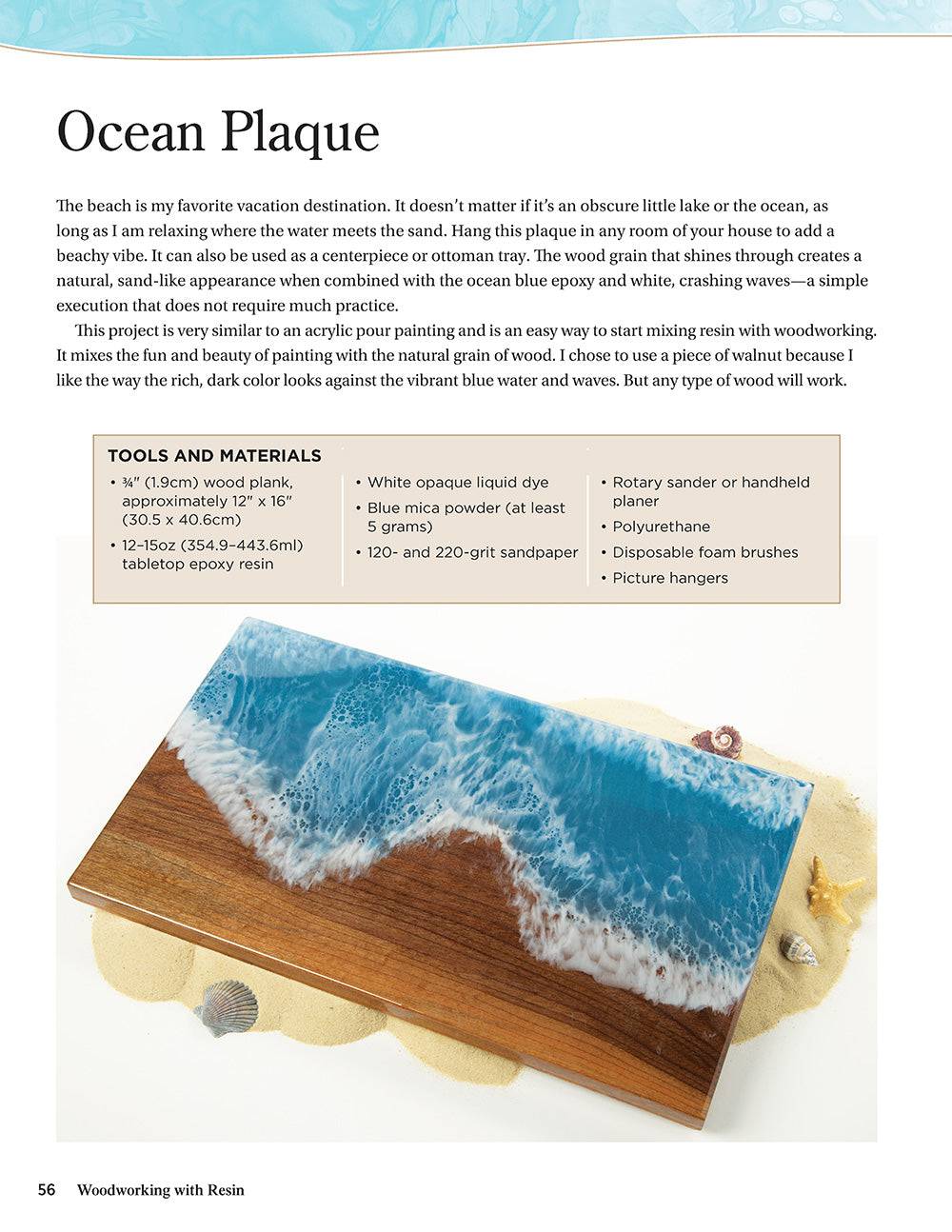 Woodworking with Resin - Fox Chapel Publishing Co.