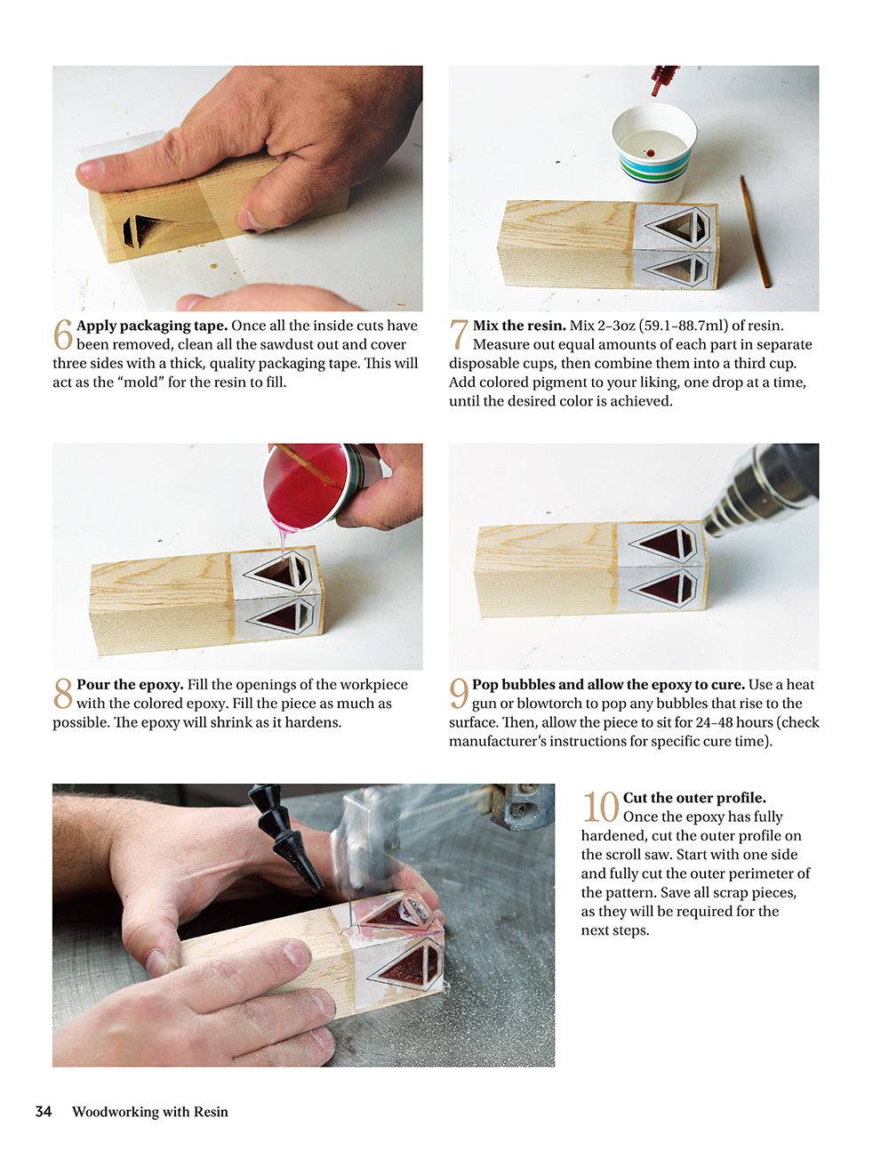 Woodworking with Resin - Fox Chapel Publishing Co.
