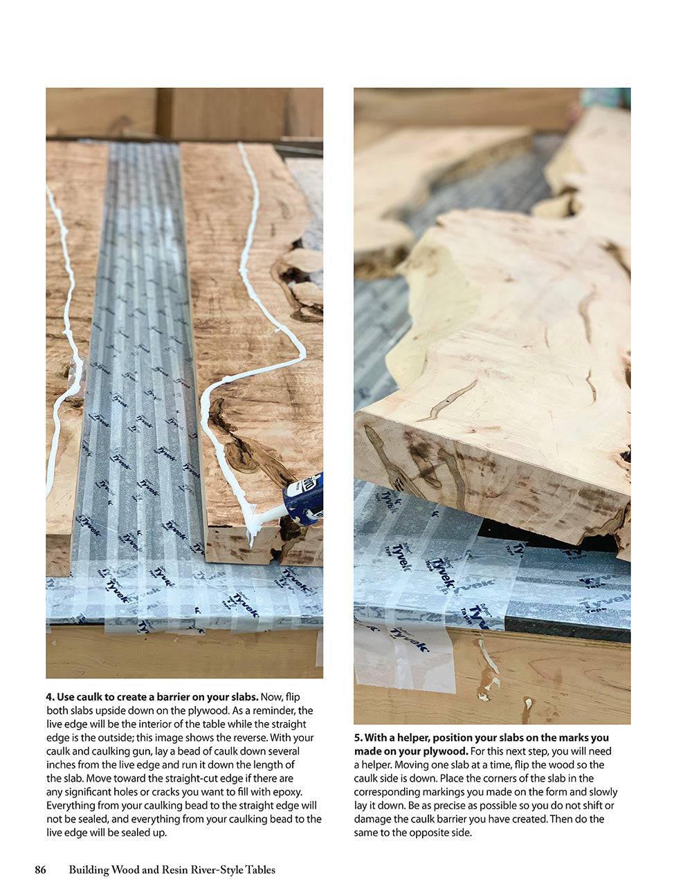Building Wood and Resin River-Style Tables - Fox Chapel Publishing Co.