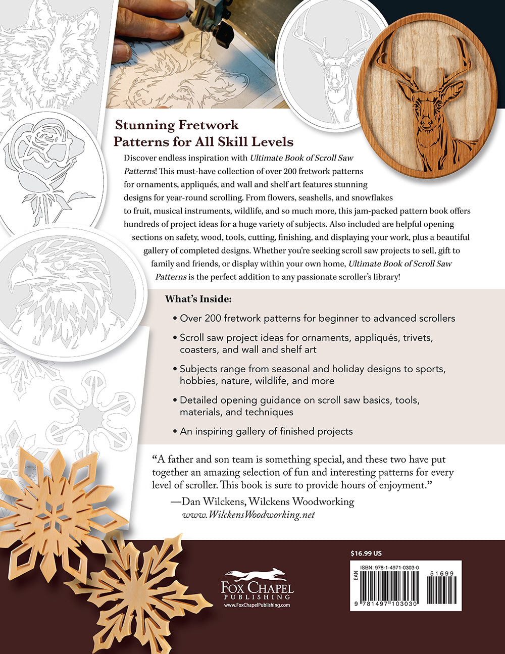 Ultimate Book of Scroll Saw Patterns - Fox Chapel Publishing Co.