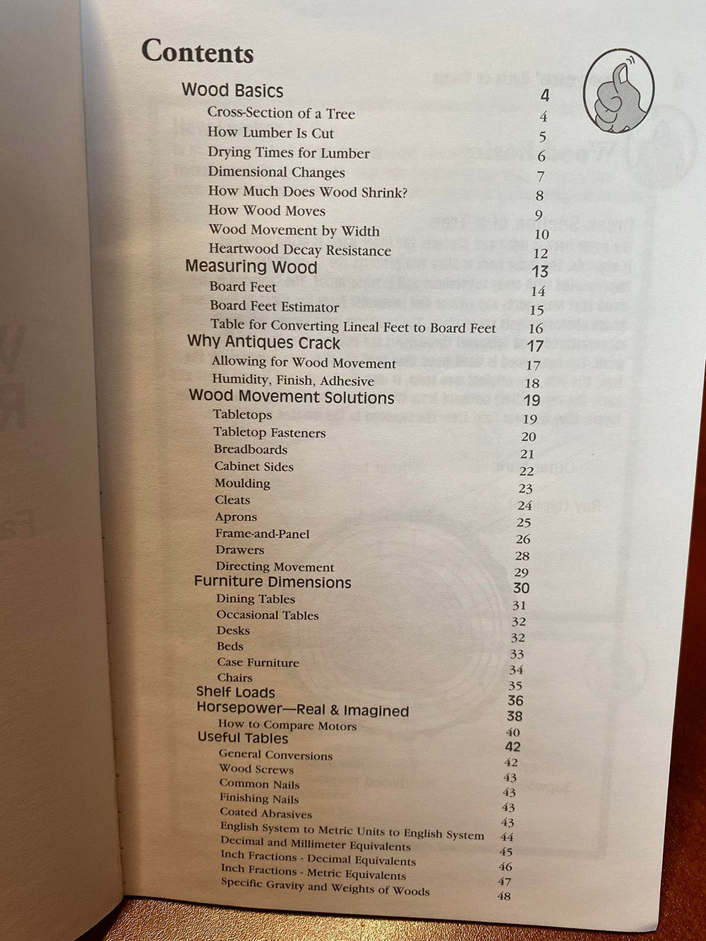 Woodworkers' Rules of Thumb Volume 1 - Fox Chapel Publishing Co.