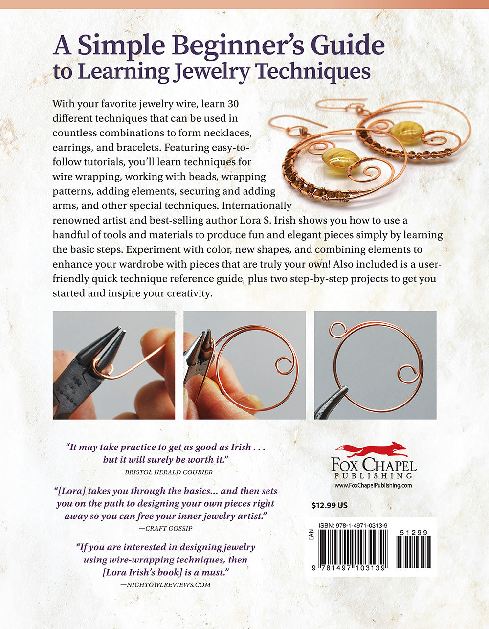 Wire-Wrapped Jewelry for Beginners - Fox Chapel Publishing Co.