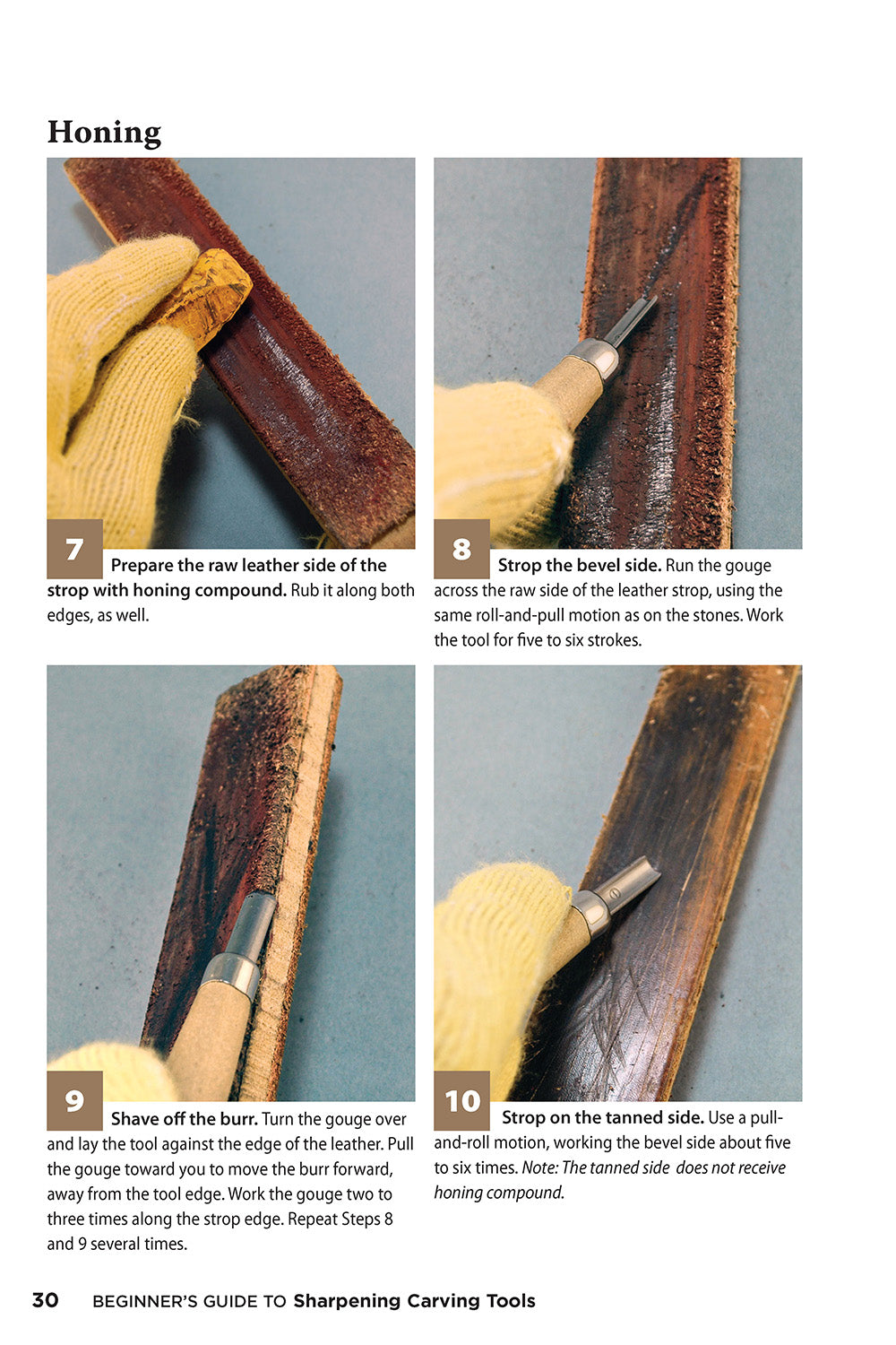 Beginner's Guide to Sharpening Carving Tools - Fox Chapel Publishing Co.