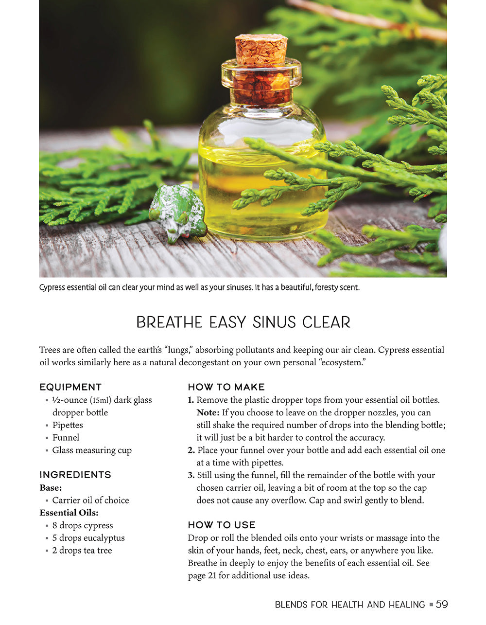Essential Oil Recipes for Home and Body Care - Fox Chapel Publishing Co.