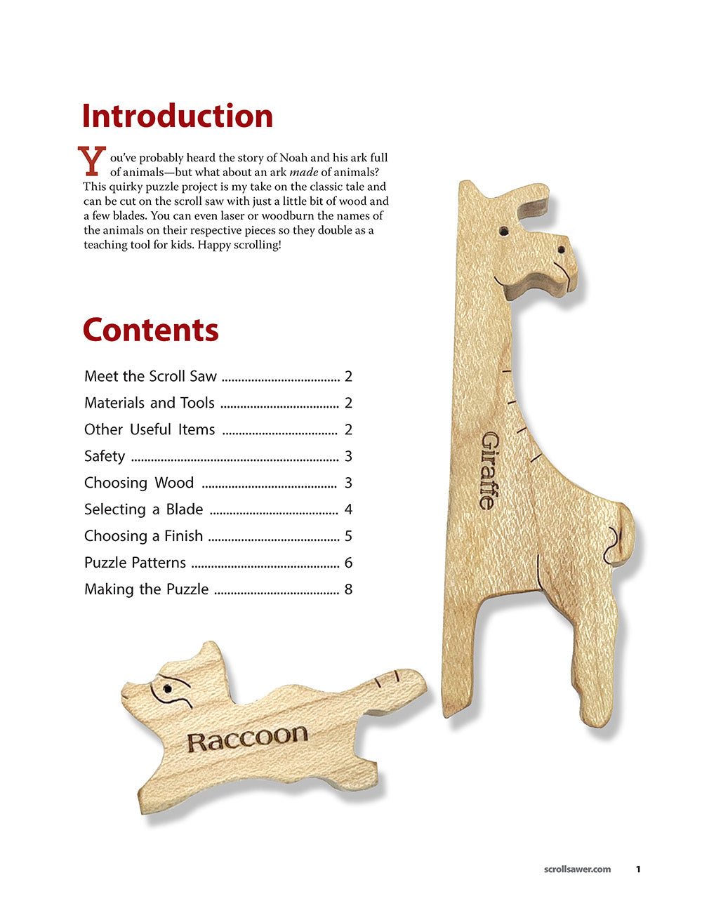 Noah's Ark Puzzle Pattern for the Scroll Saw - Fox Chapel Publishing Co.