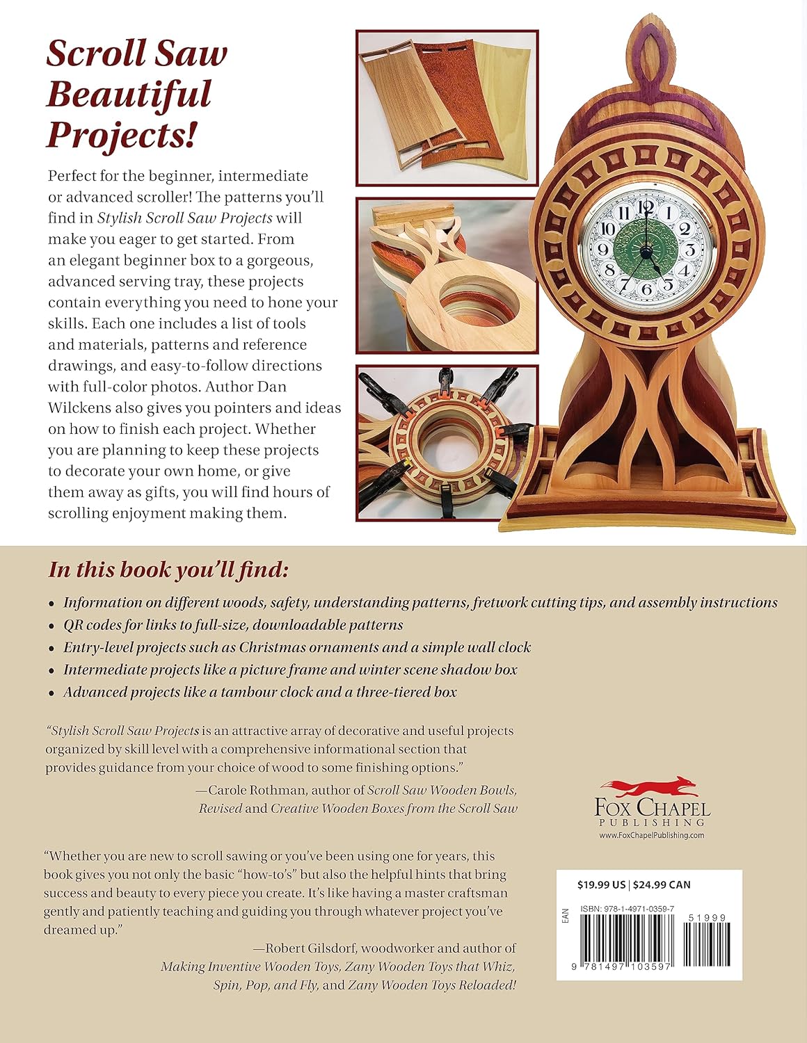 Stylish Scroll Saw Projects - Fox Chapel Publishing Co.