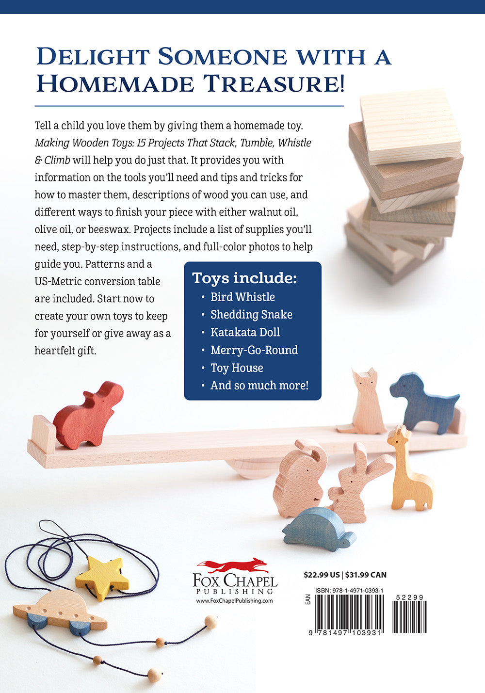 Making Wooden Toys - Fox Chapel Publishing Co.