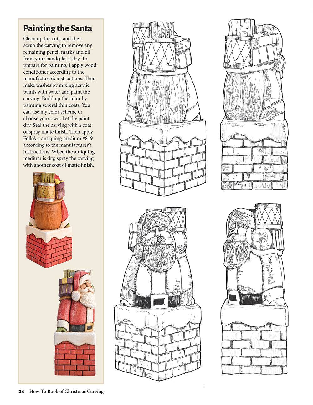 How-To Book of Christmas Carving - Fox Chapel Publishing Co.
