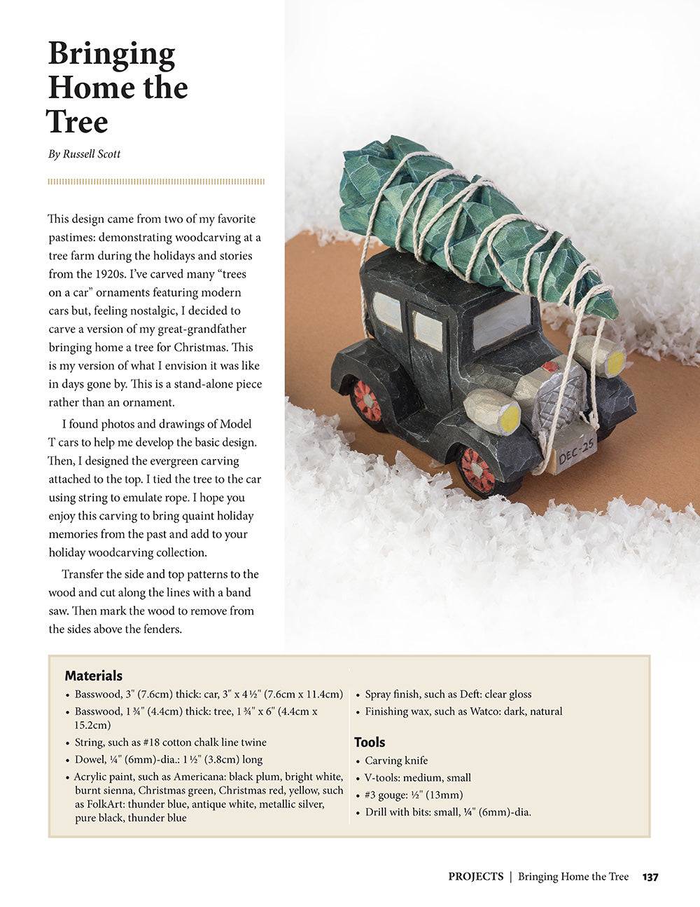 How-To Book of Christmas Carving - Fox Chapel Publishing Co.