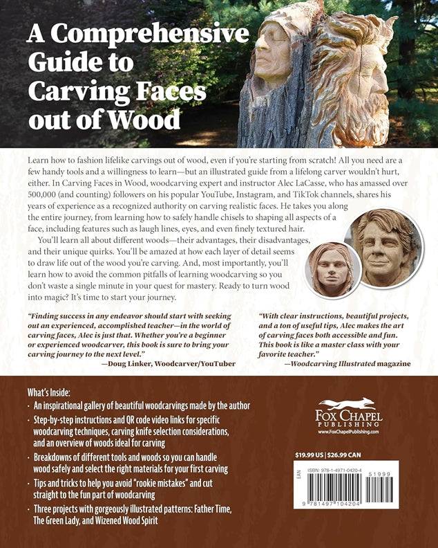 Carving Faces in Wood