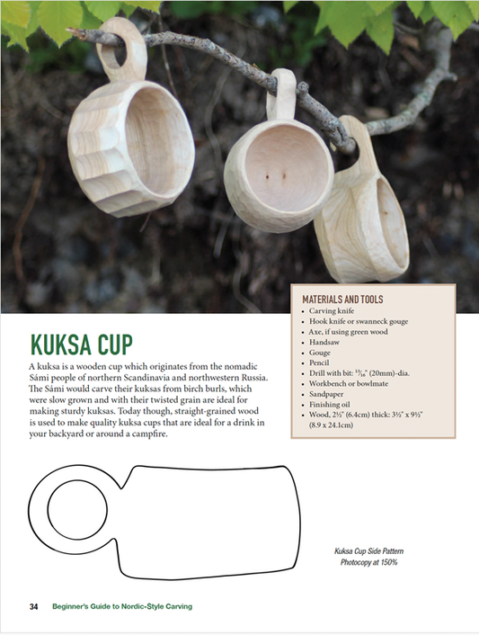 Beginner's Guide to Nordic-Style Carving - Fox Chapel Publishing Co.