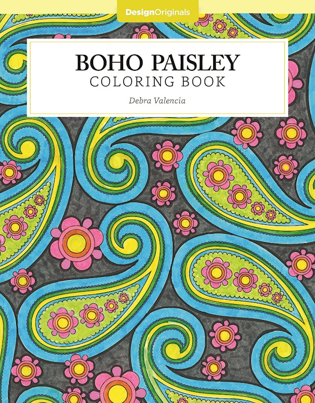 Boho Paisley Coloring Book - Fox Chapel Publishing Co.