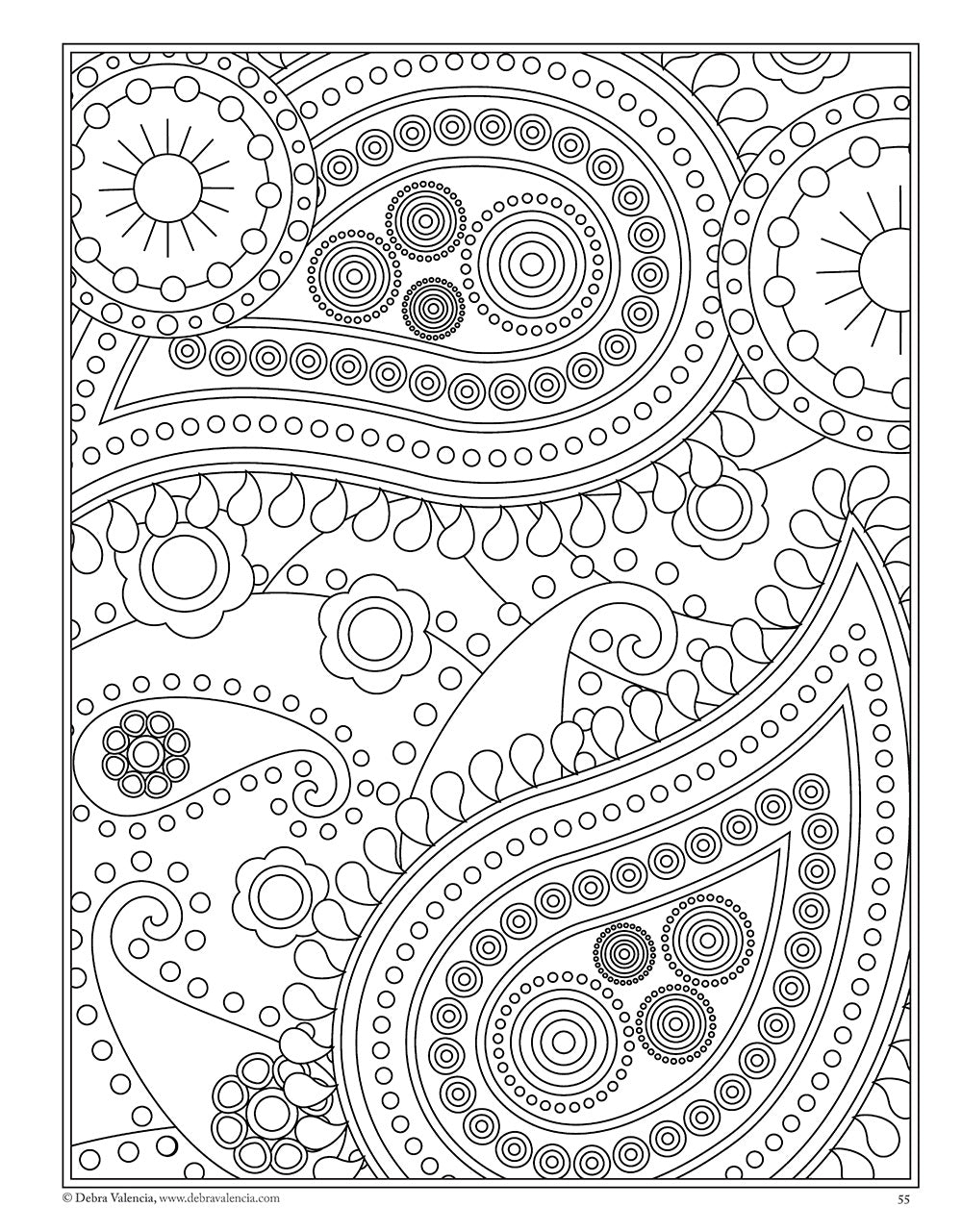 Boho Paisley Coloring Book - Fox Chapel Publishing Co.
