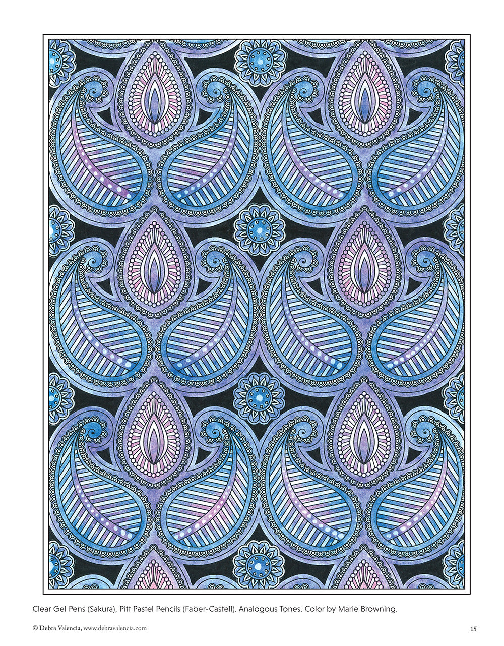 Boho Paisley Coloring Book - Fox Chapel Publishing Co.
