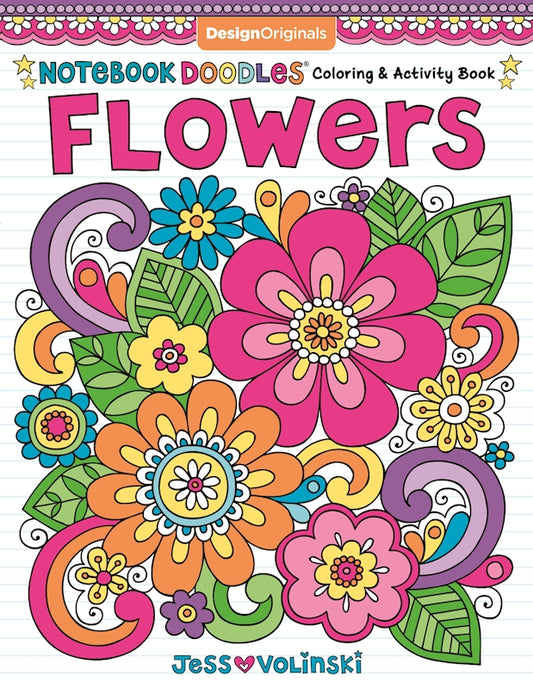 Notebook Doodles Flowers - Fox Chapel Publishing Co.