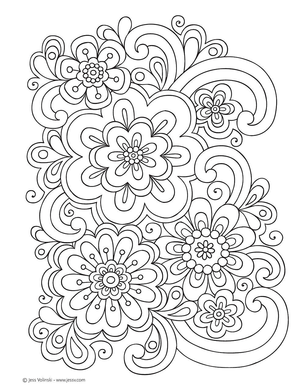 Notebook Doodles Flowers - Fox Chapel Publishing Co.