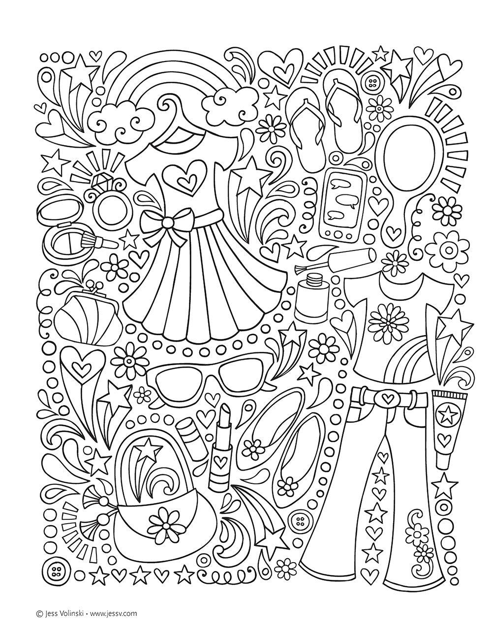 Notebook Doodles Fabulous Fashion - Fox Chapel Publishing Co.