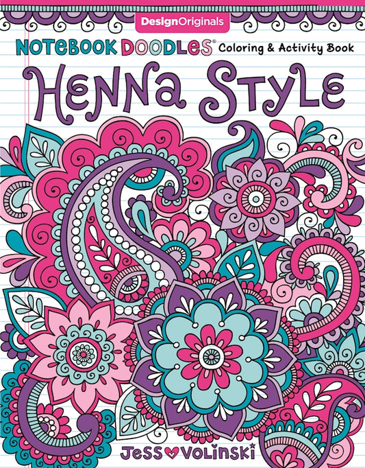 Notebook Doodles Henna Style - Fox Chapel Publishing Co.