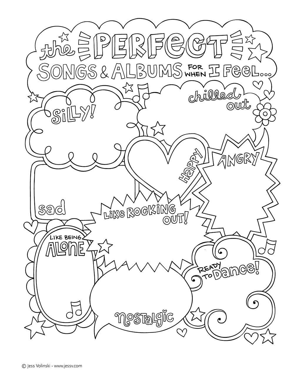 Notebook Doodles Peace, Love, and Music - Fox Chapel Publishing Co.
