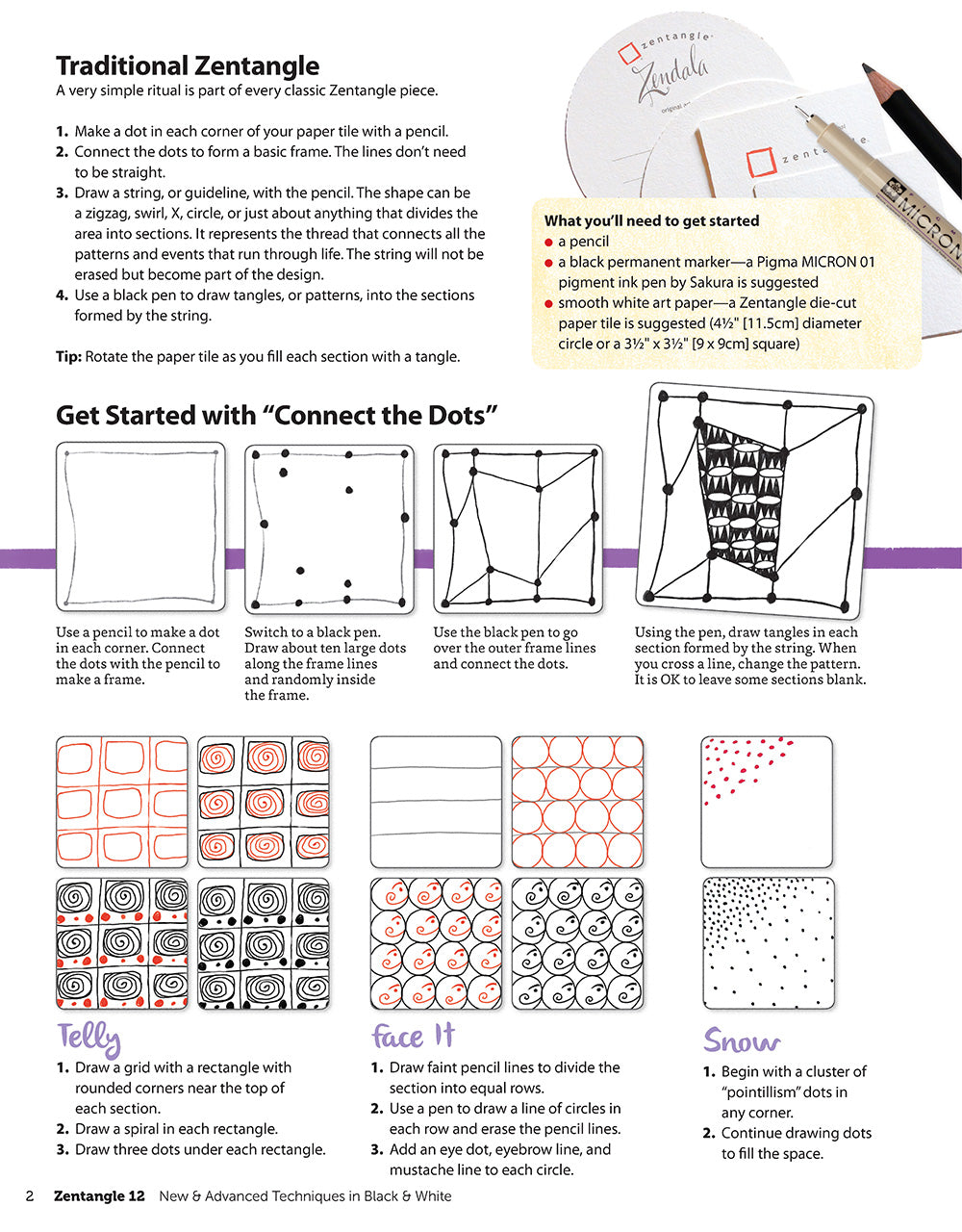 Zentangle 12, Workbook Edition