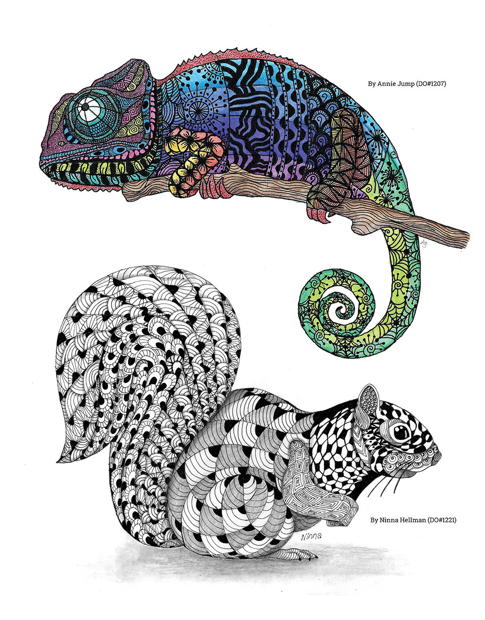 TangleEasy Wildlife Designs - Fox Chapel Publishing Co.