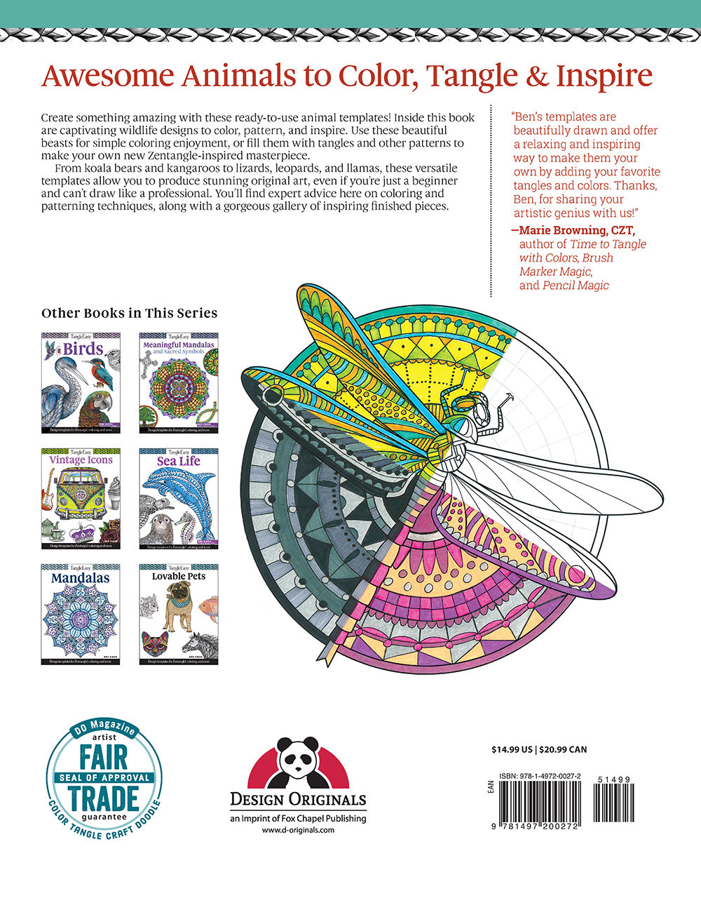 TangleEasy Wildlife Designs - Fox Chapel Publishing Co.