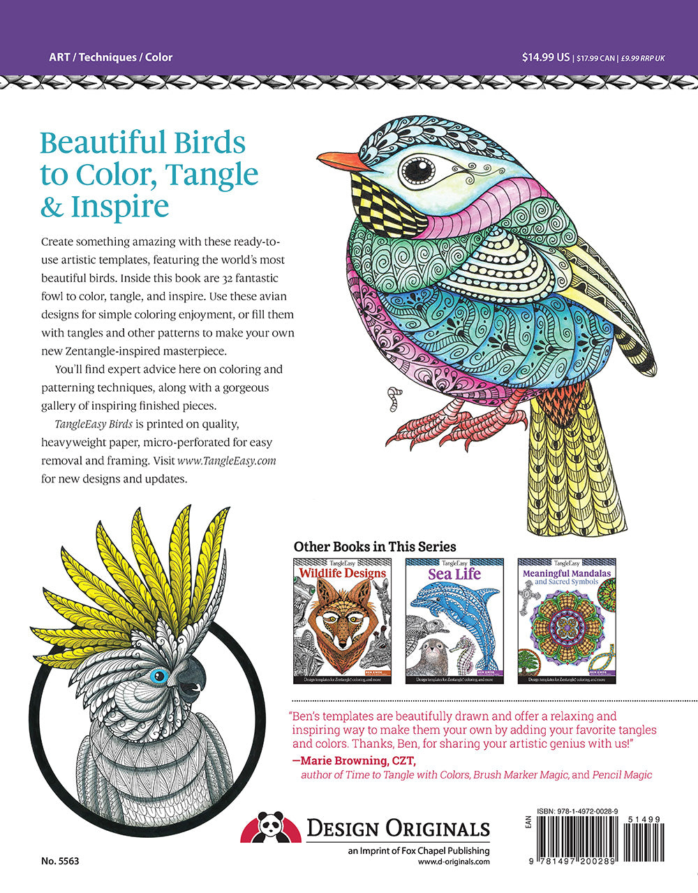 TangleEasy Birds - Fox Chapel Publishing Co.