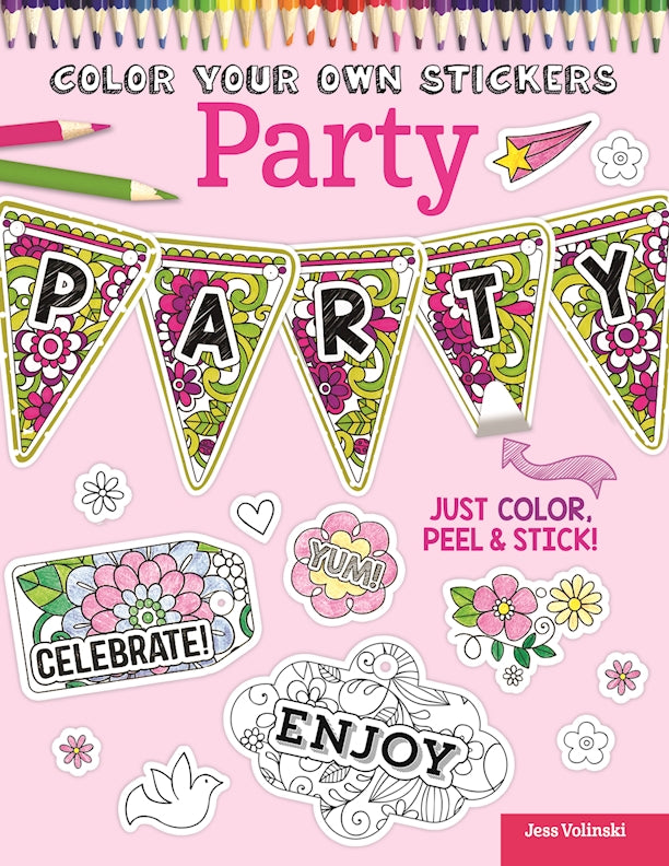 Color Your Own Stickers Party