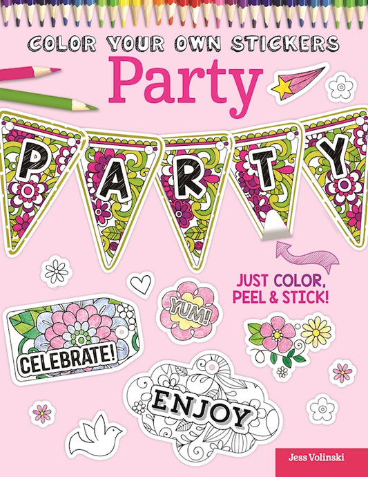 Color Your Own Stickers Party - Fox Chapel Publishing Co.