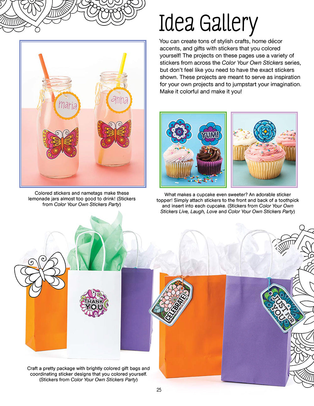 Color Your Own Stickers Party - Fox Chapel Publishing Co.