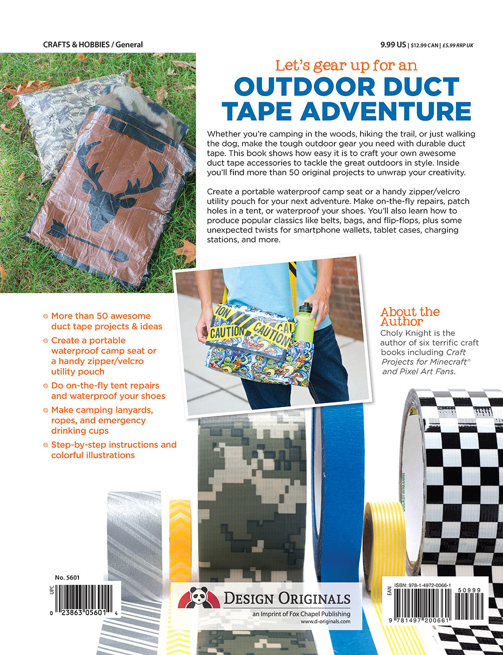 Awesome Duct Tape Projects, Adventure Edition - Fox Chapel Publishing Co.