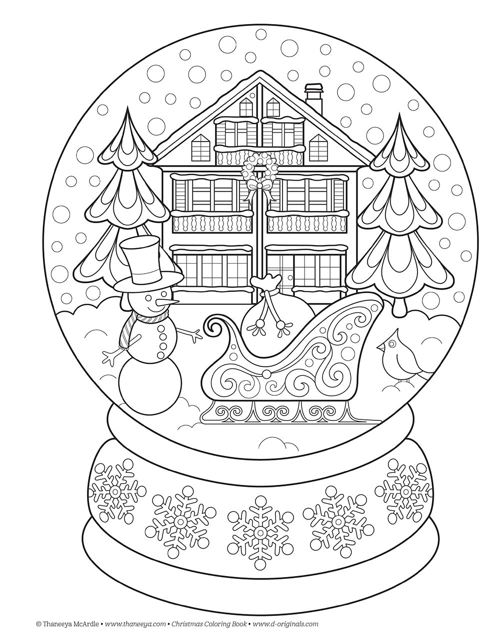 Christmas Coloring Book - Fox Chapel Publishing Co.