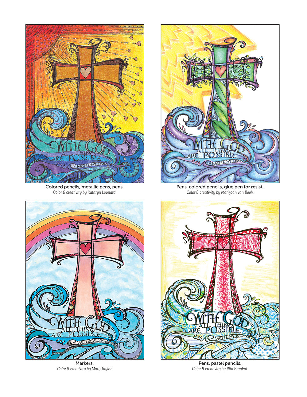 Expressions of Faith Coloring Book - Fox Chapel Publishing Co.