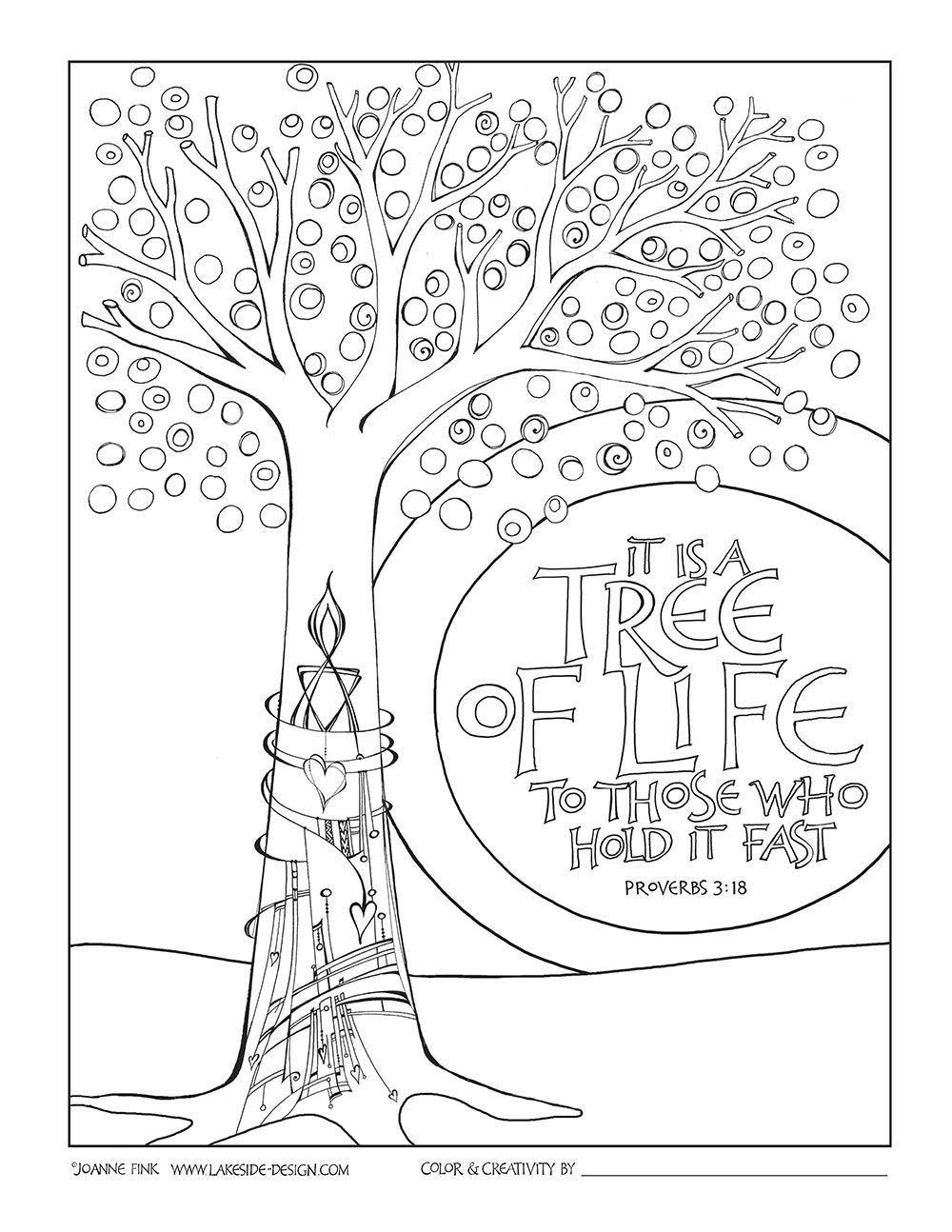 Expressions of Faith Coloring Book