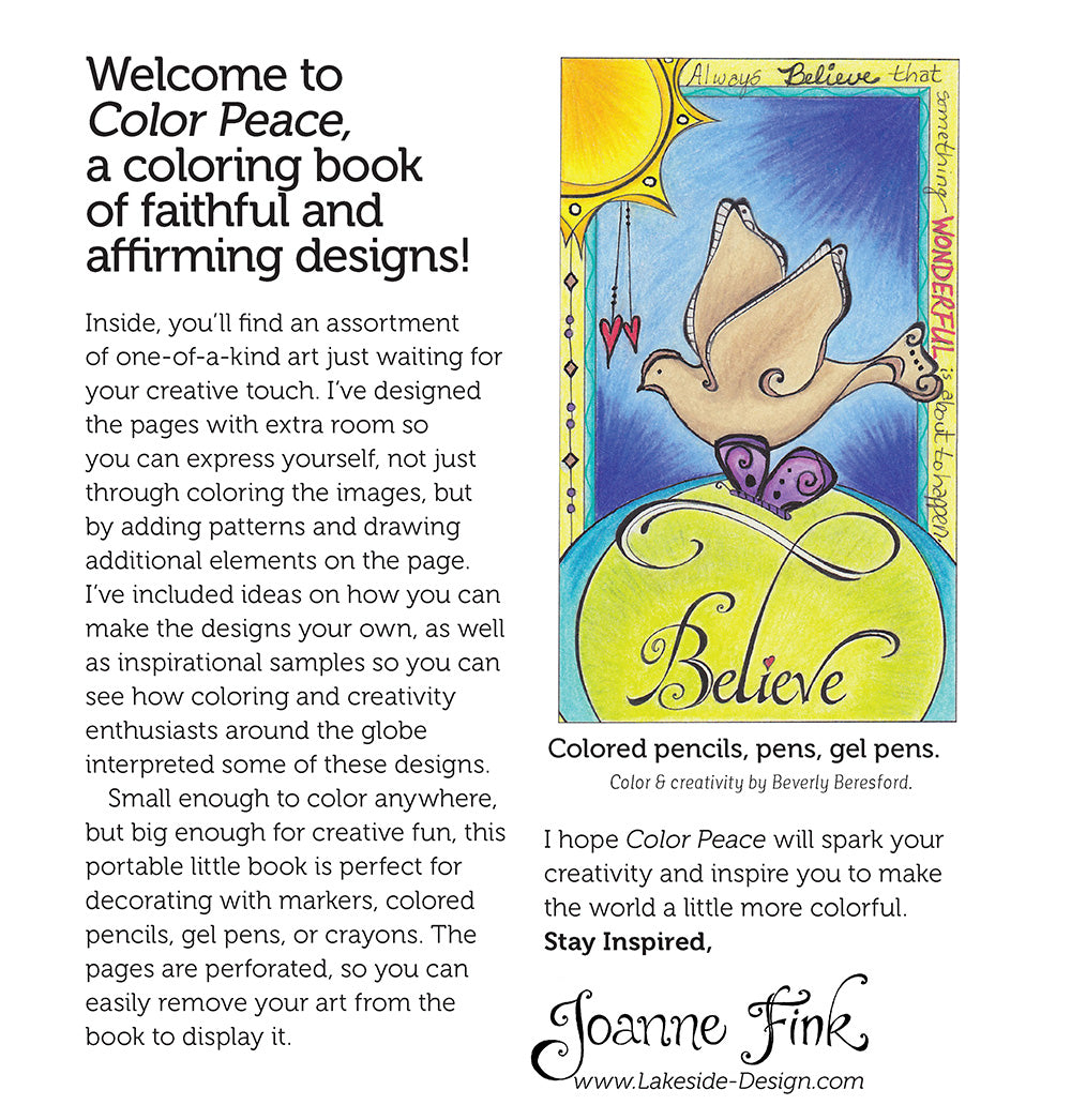 Color Peace Coloring Book - Fox Chapel Publishing Co.