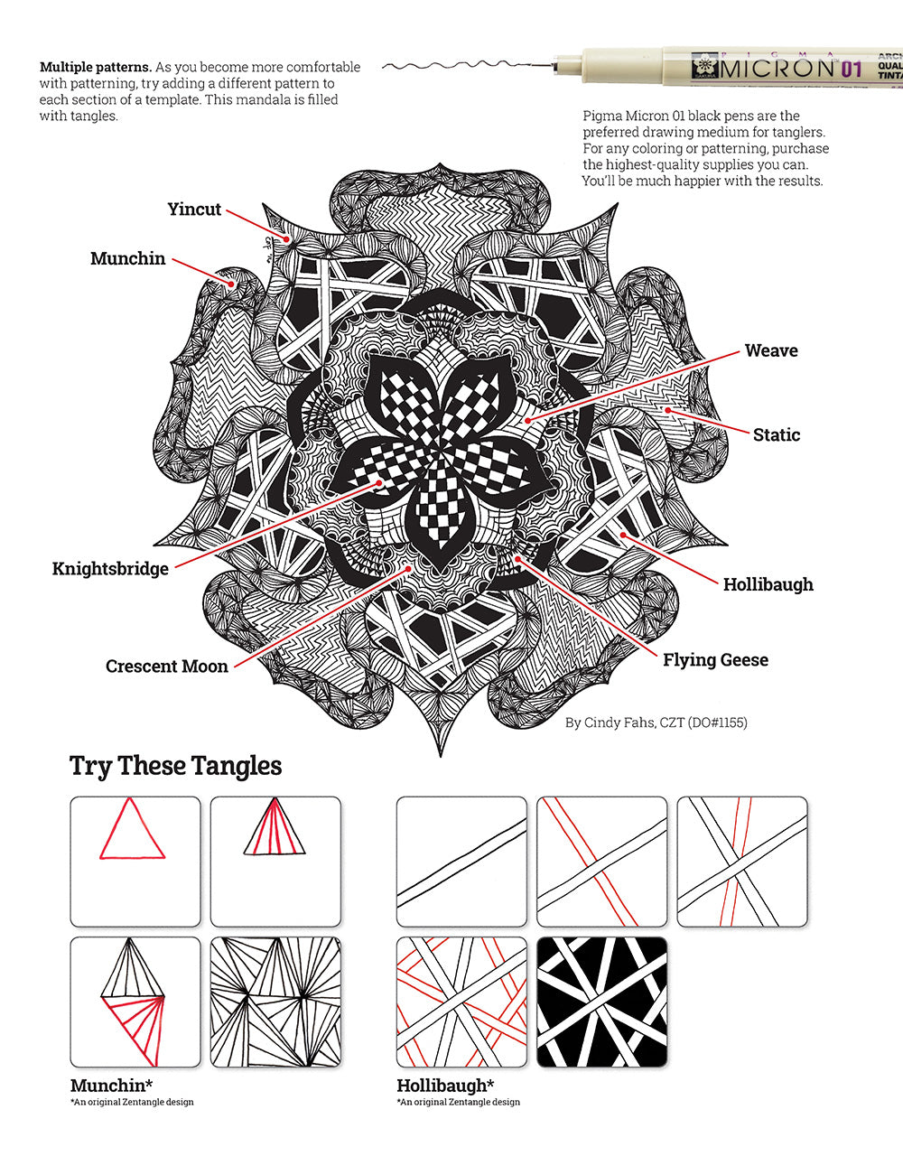 TangleEasy Mandalas - Fox Chapel Publishing Co.
