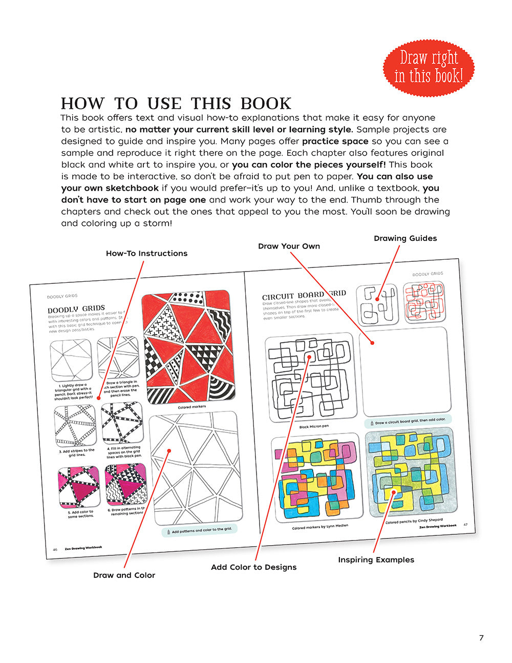 Zen Drawing Workbook - Fox Chapel Publishing Co.