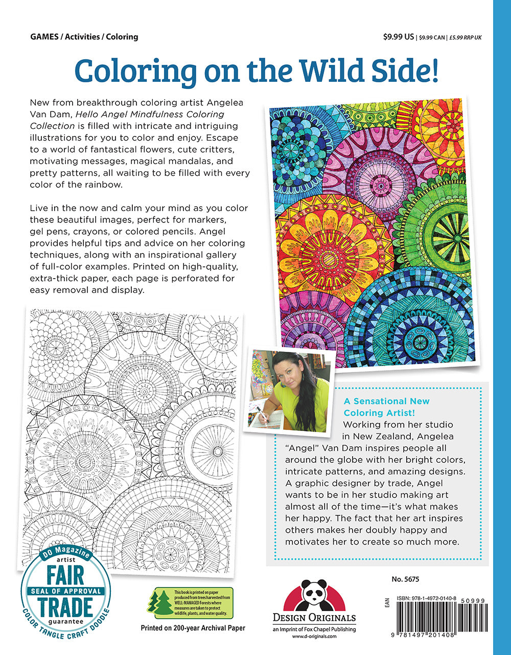 Hello Angel Mindfulness Coloring Collection - Fox Chapel Publishing Co.