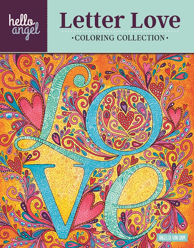Hello Angel Letter Love Coloring Collection - Fox Chapel Publishing Co.