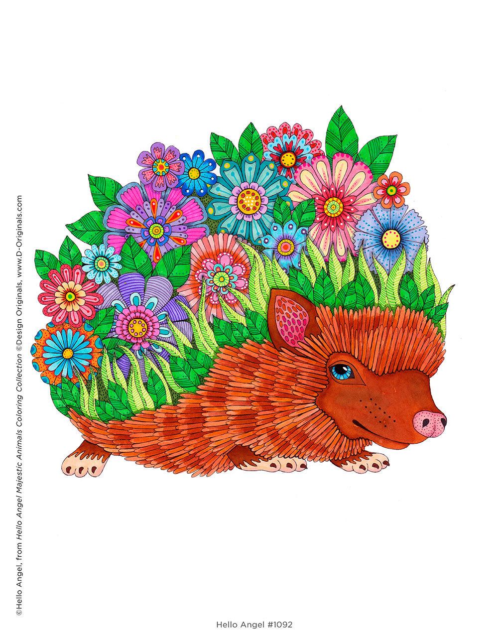 Hello Angel Majestic Animals Coloring Collection - Fox Chapel Publishing Co.