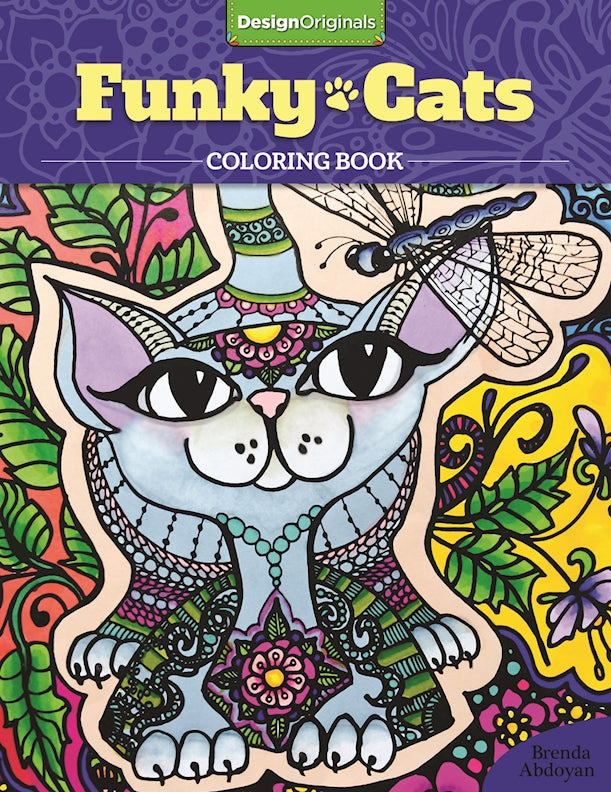 Funky Cats Coloring Book - Fox Chapel Publishing Co.