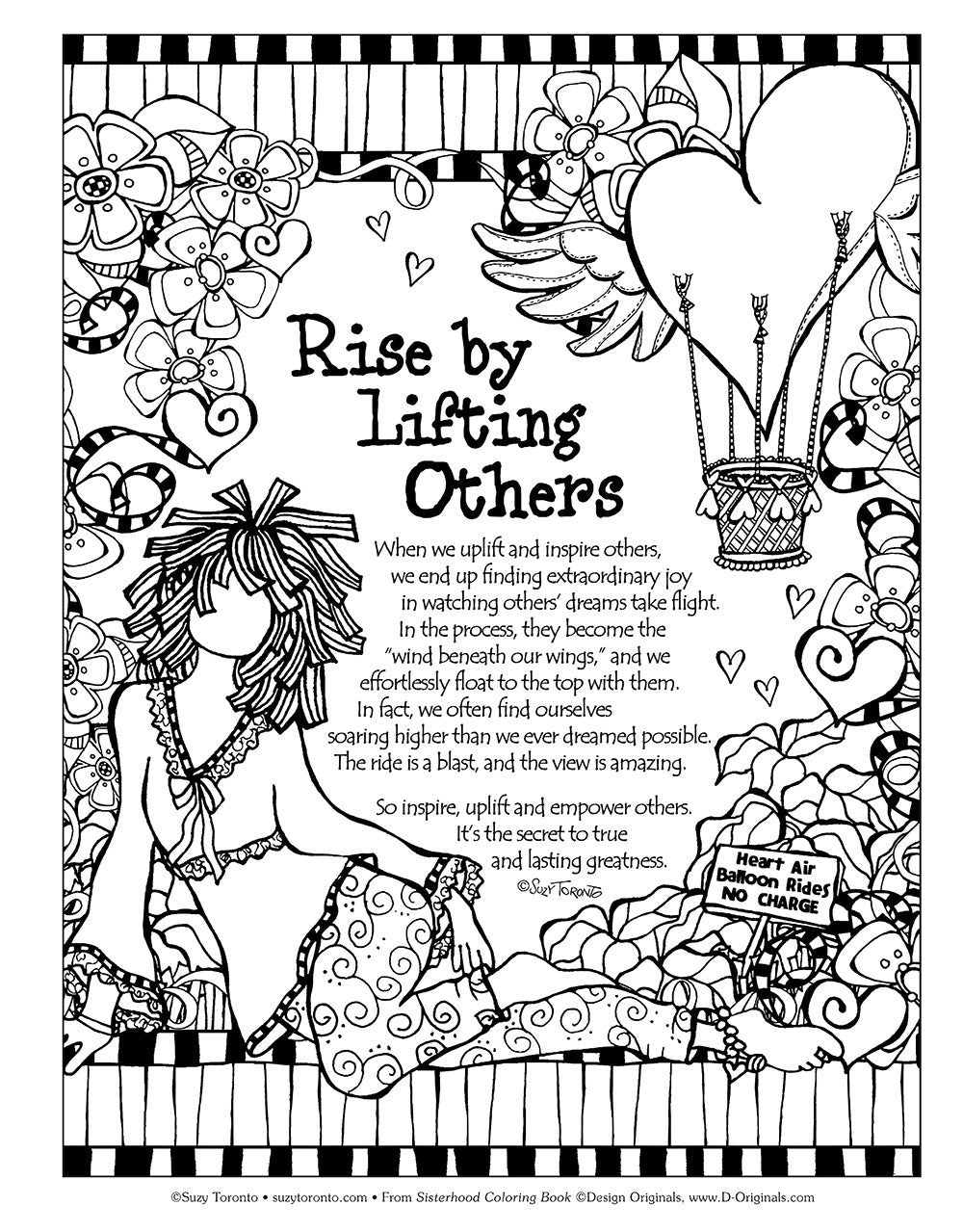 Sisterhood Coloring Book - Fox Chapel Publishing Co.