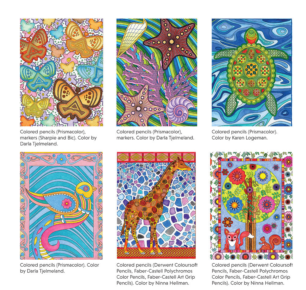 Stylized Animals Coloring Book - Fox Chapel Publishing Co.