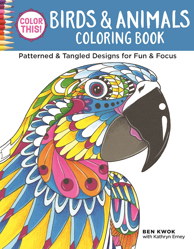Color This! Birds & Animals Coloring Book - Fox Chapel Publishing Co.