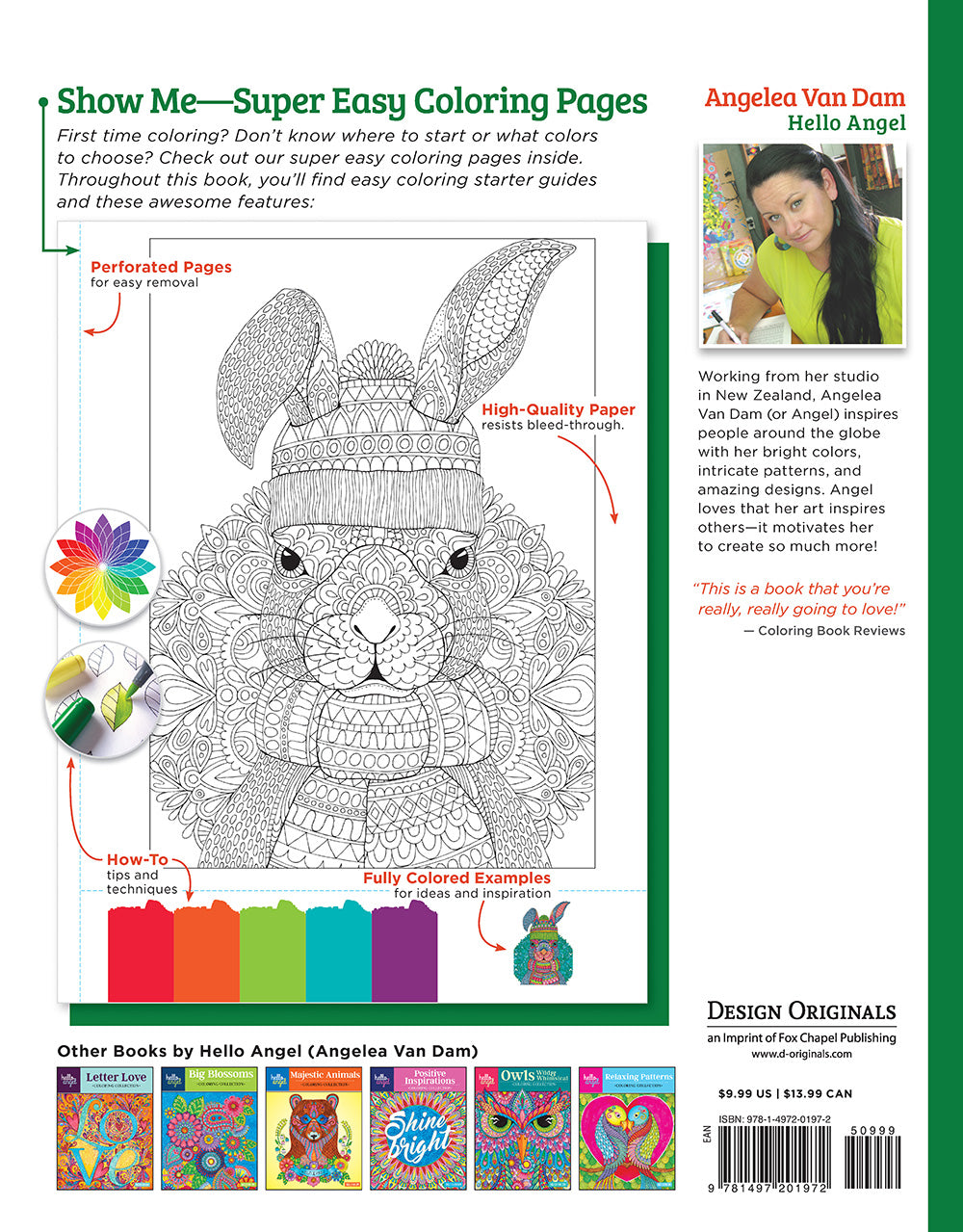 Hello Angel Winter Wonderland Coloring Collection - Fox Chapel Publishing Co.