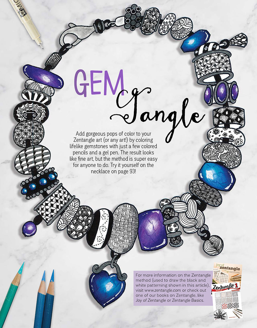 Color, Tangle, Craft, Doodle (#4) - Fox Chapel Publishing Co.